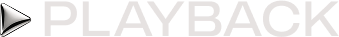 Playback logo